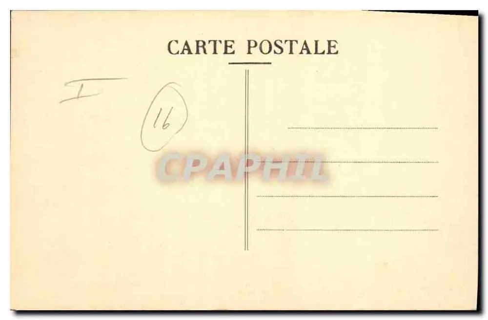 La Rochefoucauld — Ehemaliges Carmelitenkloster (11. Jahrhundert) — Édition Bois - Rückseite