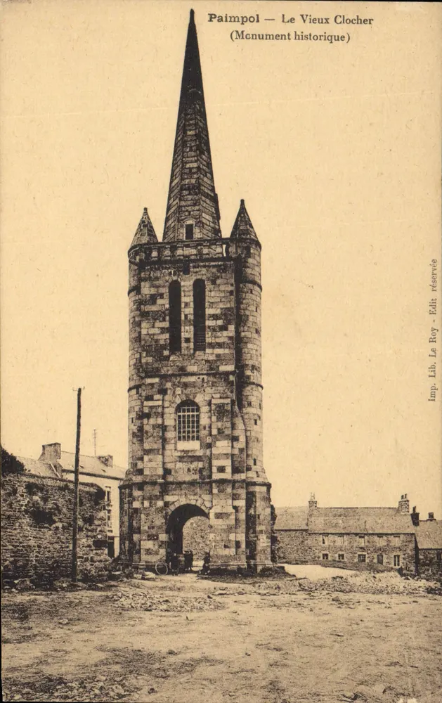 Paimpol — Der alte Turm (Historisches Denkmal) — Lib. Le Roy - Vorderseite