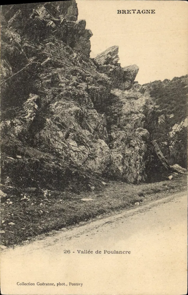 Vale da Poulancre — Bretanha — Coleção Guéranne, fot. Pontivy, n°26 - Frente