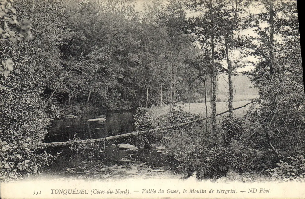 Tonquédec (Côtes-du-Nord) — Tal des Guer, das Mühle Kergrist — ND Pbol. - Vorderseite