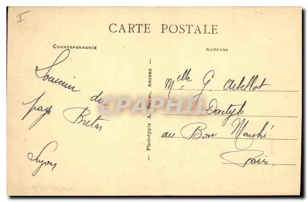 O Verdelet com maré alta — Val André (Côte-d'Armor) — A.B. n°13 - Verso