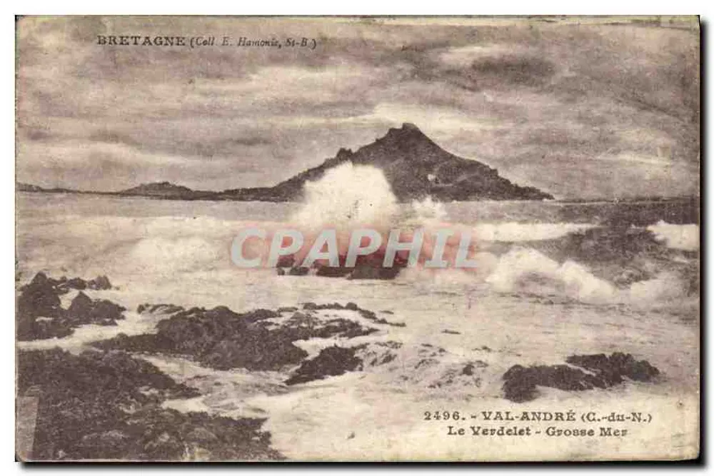 Le Verdelet - Grosse Mer — Bretagne (Cell. E. Hamonie, St-B.) — Nr. 2496 - Vorderseite