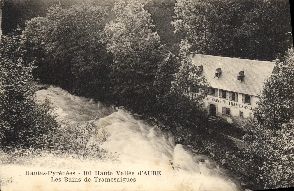 Les Bains de Tramesaigues — Hautes-Pyrénées — 101 Haute Vallée d'Aure - Vorderseite