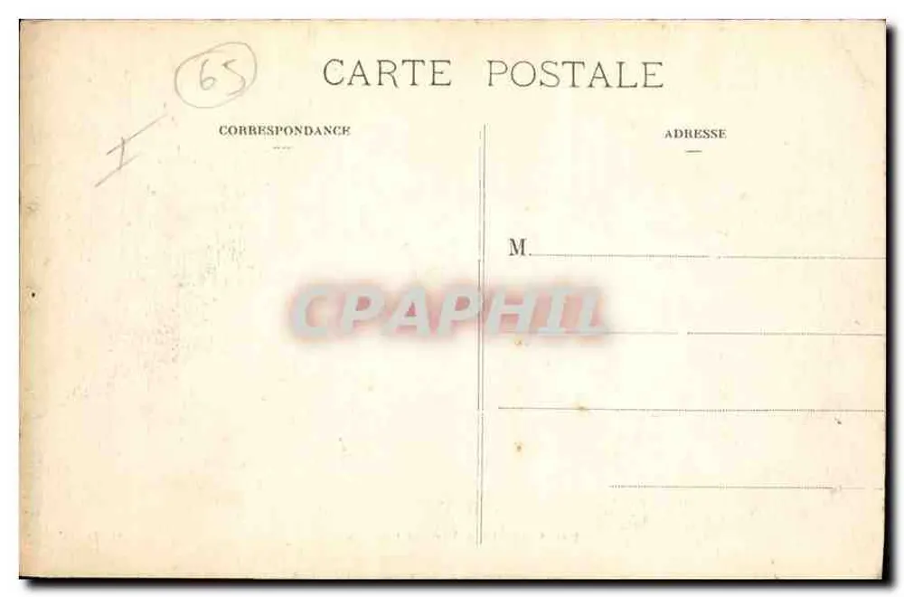 Arcizac — Vista do rio Adour — M.D. n°134 - Verso