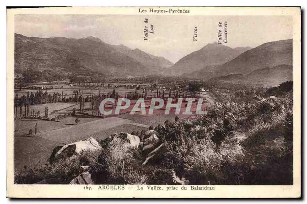 Argelès — Die Schlucht, Aufnahme von Balandrau — Éditions Trèfle-Océan - Vorderseite
