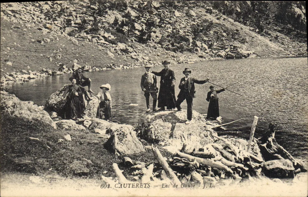 Cauterets — Lago de Gaube — J.L. — n°602 - Frente