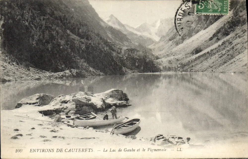 Umgebung von Cauterets — See Gaube und der Vignemale — LL - Vorderseite