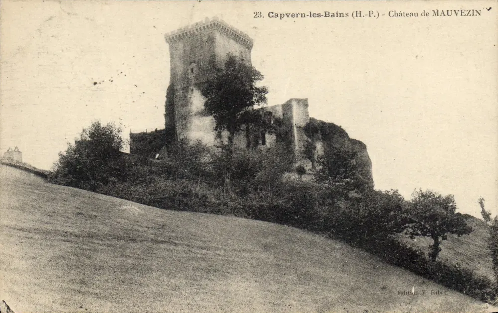 Capvern-les-Bains (H.-P.) — Schloss MAUVEZIN — Edition V. Ruber - Vorderseite