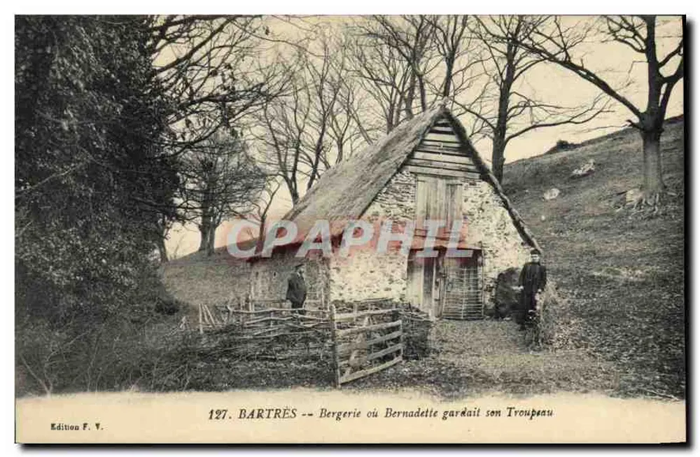BARTRES — Schäferhütte, in der Bernadette ihre Herde hielt — Edition F. V., Nr. 127 - Vorderseite