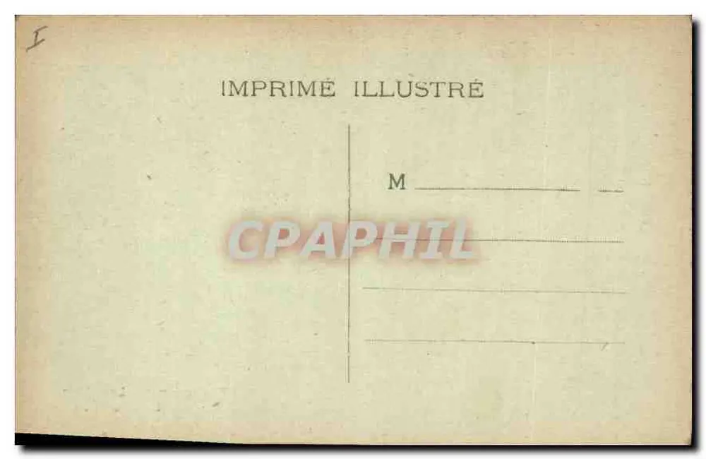 Bagnères-de-Bigorre — Excursão ao Lago Bion (Lago Azul) — Imprimé Illustré - Verso
