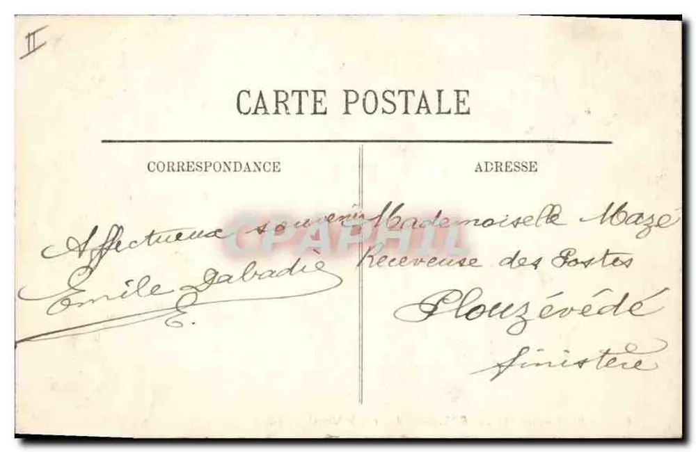 Bagnères-de-Bigorre — L'Adour et le Monné — LL. — n°62 - Rückseite