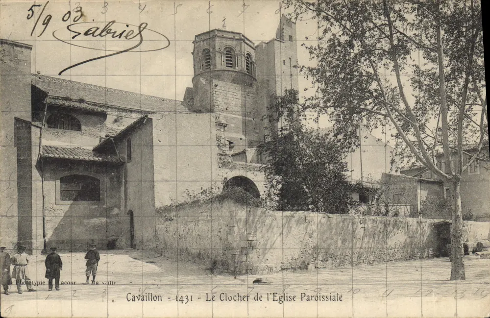 Cavaillon - Der Turm der Pfarrkirche — Phototype Laconne - n°1431 - Vorderseite