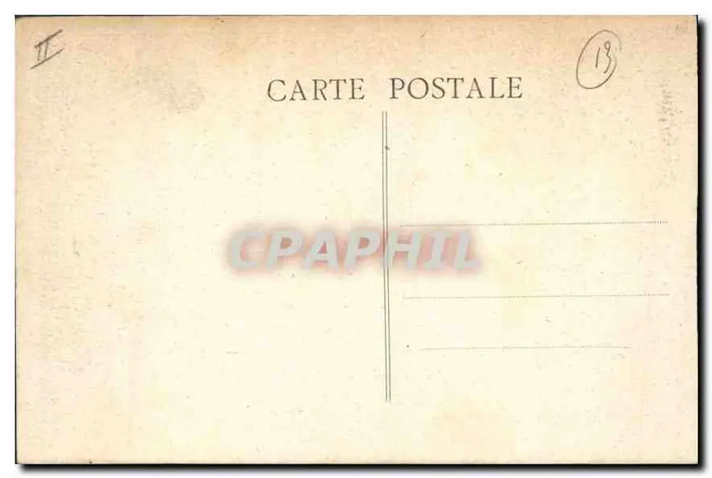 Cavaillon — De Arc Marius (Romeinse Restauratie) — Uitgave Fernand Besson, Parijs - Achterkant