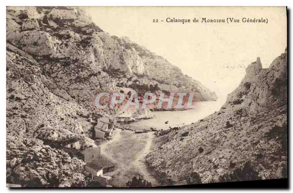 Calanque de Morgiou — Vista Geral — n°22 - Frente