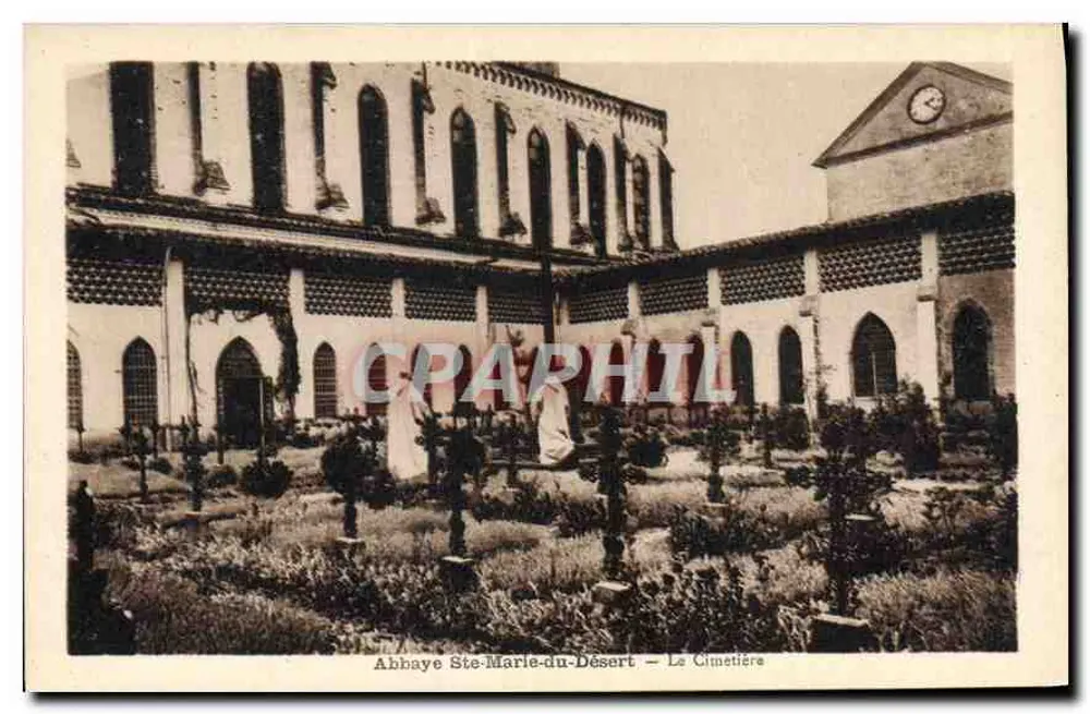 Abtei Ste-Marie-du-Désert — Der Friedhof - Vorderseite