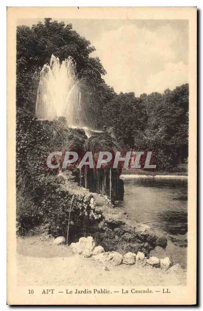 APT — Il Giardino Pubblico — La Cascata — LL - Recto