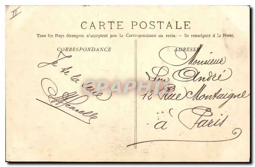 La Tour d'Aigues - Tor des Herrn (11. Jahrhundert) — Phototypie E. Lacour, Marseille, n° 1578 - Rückseite