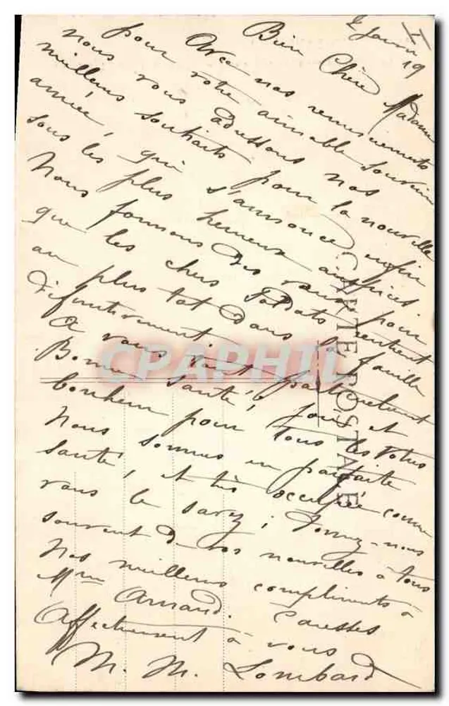 La TOUR D'AIGUES - Triumphbogen des Schlosses — Edit. J. Brun et Cie Carpentras, n°10 - Rückseite