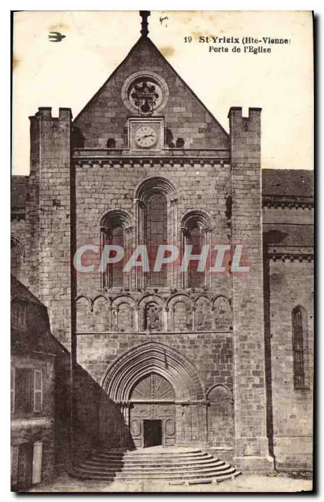 St-Yrieix (Haute-Vienne) — Kirchentor — unbekannter Verlag, Nr. 19 - Vorderseite