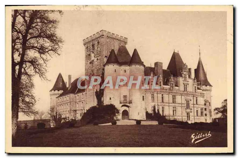 Castelo de Larochefoucauld — Charente — Edição de Arte A. Gilbert - Frente