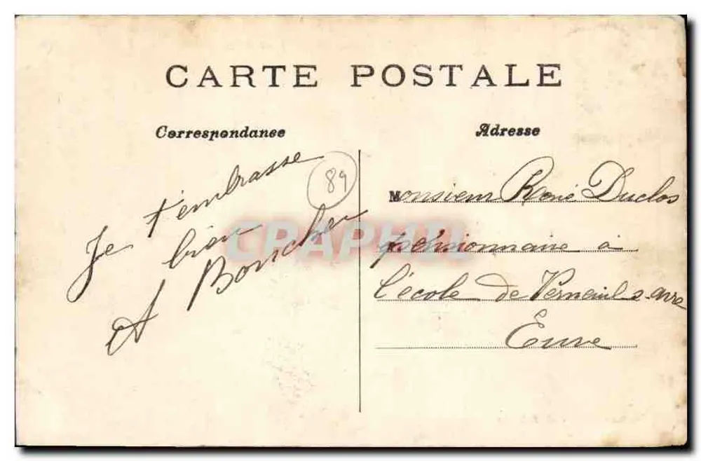 Panorama de Serbonne — n°19 — editor Serbonne - Verso