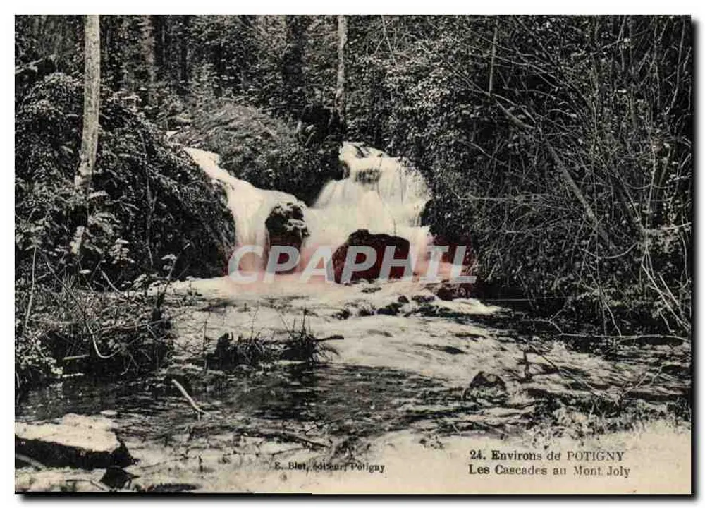 Die Cascades am Mont Joly — Umgebung von Potigny — E. Blet, Verleger, Potignay, Nr. 24 - Vorderseite