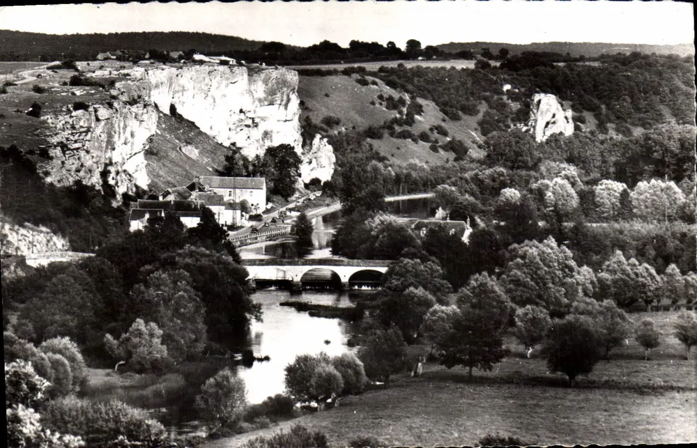 Merry-sur-Yonne — Die Felsen des Saussois — Edition Clatigny - Vorderseite