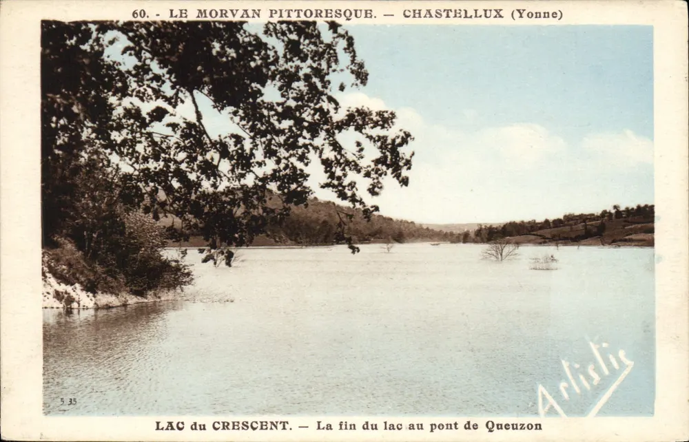 See des Crescent — Ende des Sees am Queuzon-Brücke — Artistisch, n°60 - Vorderseite