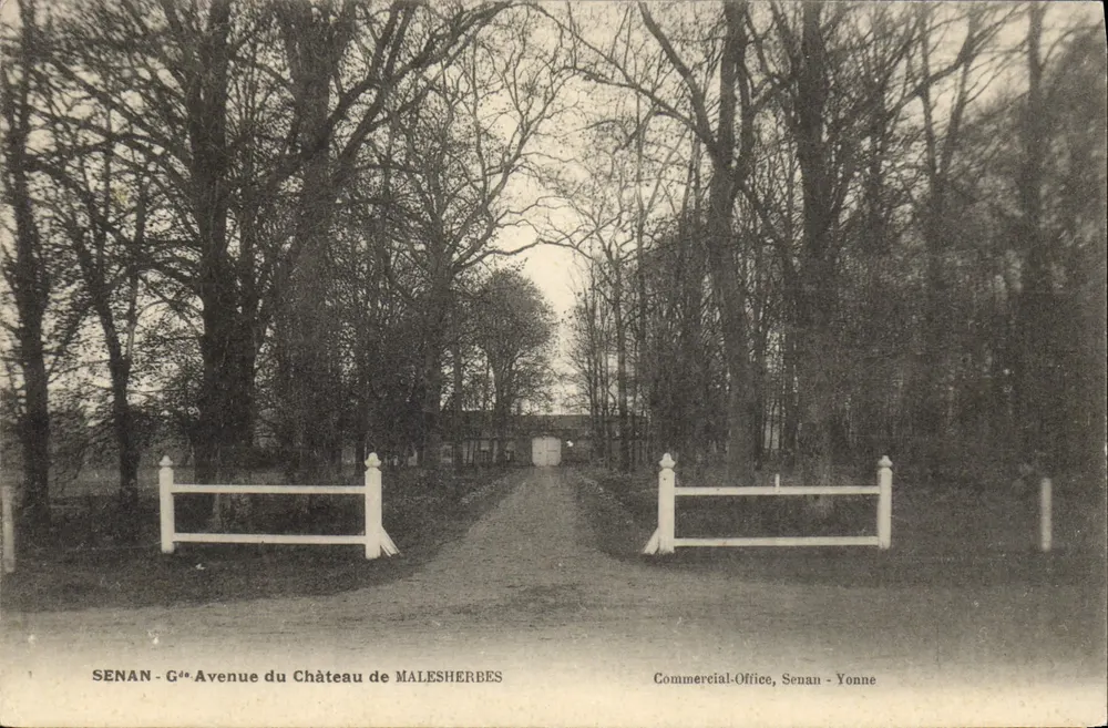 SENAN - Avenue du Château de MALESHERBES — Commercial-Office, Senan - Yonne - Vorderseite