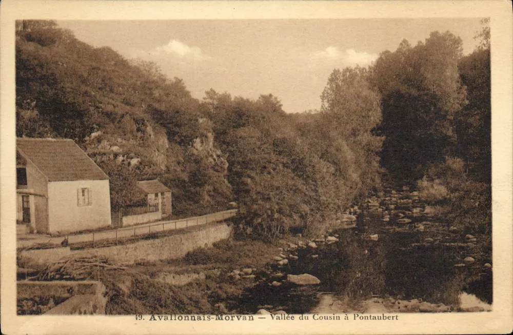 Vale do Cousin em Pontaubert — Avallonnais-Morvan — n°19 - Frente