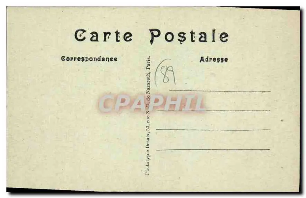 Châtel-Censoir (Yonne) — Vista presa dal Ponte del Canale — Edit Perreau - Verso