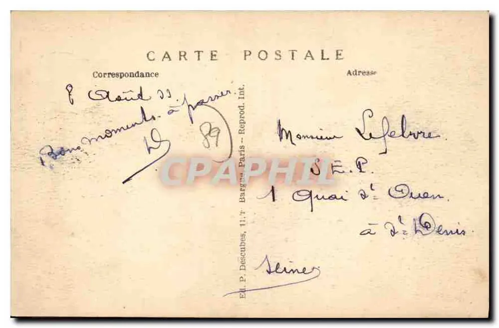 Die besten Angelplätze - VAUX-sur-YONNE (Yonne) — Die Tal der Yonne - Rückseite