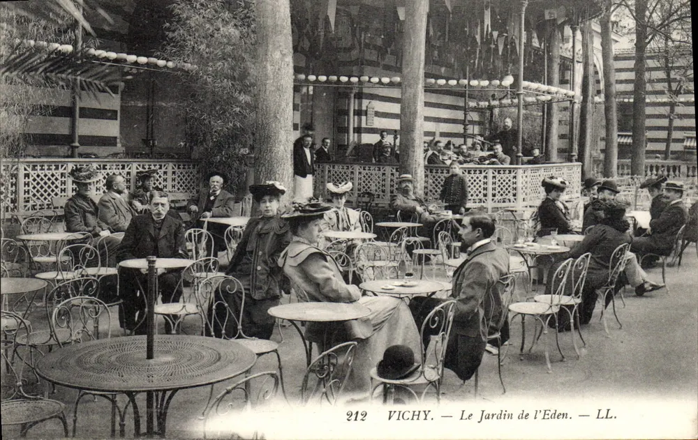 Vichy — O Jardim do Éden — LL. — n° 212 - Frente