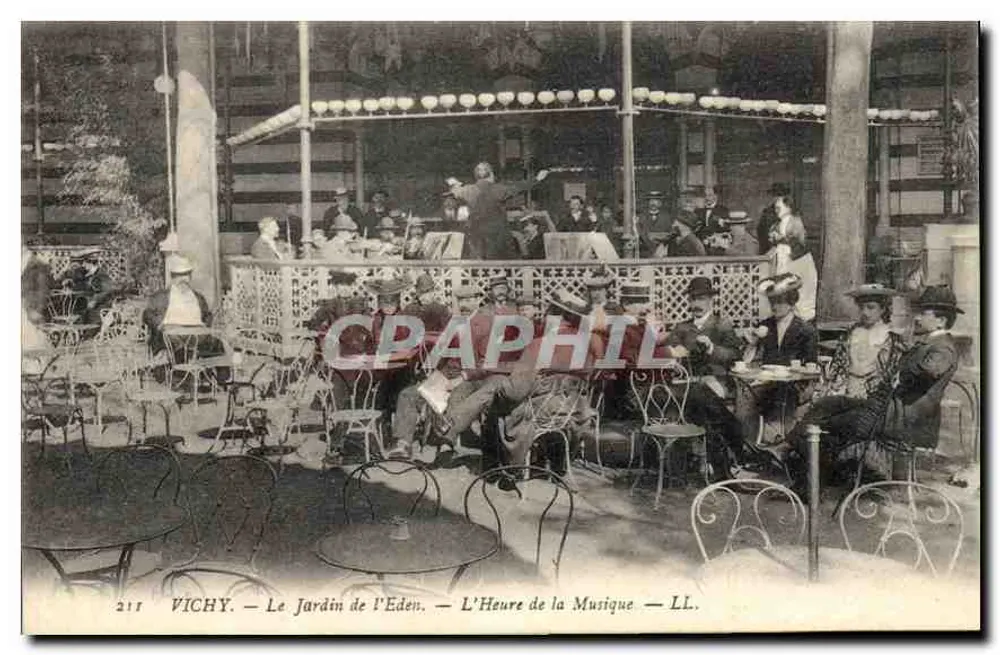 Vichy — Der Garten des Eden — Die Musikstunde — LL. - Vorderseite