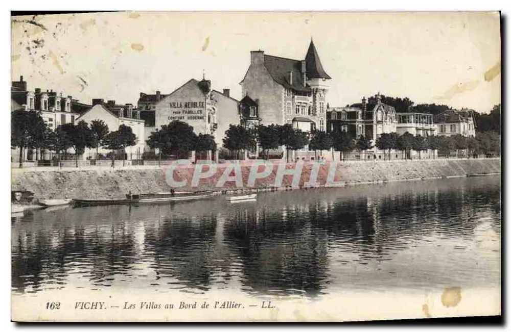 Vichy — Die Villas am Ufer der Allier — LL. n°162 - Vorderseite