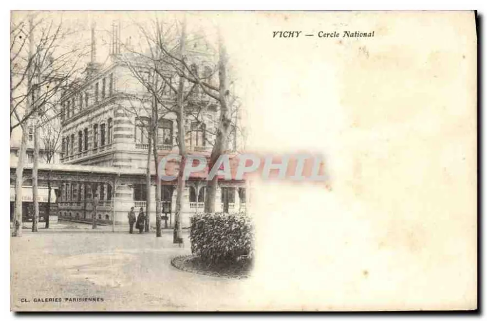 Vichy — Cercle National — Galeries Parisiennes - Frente