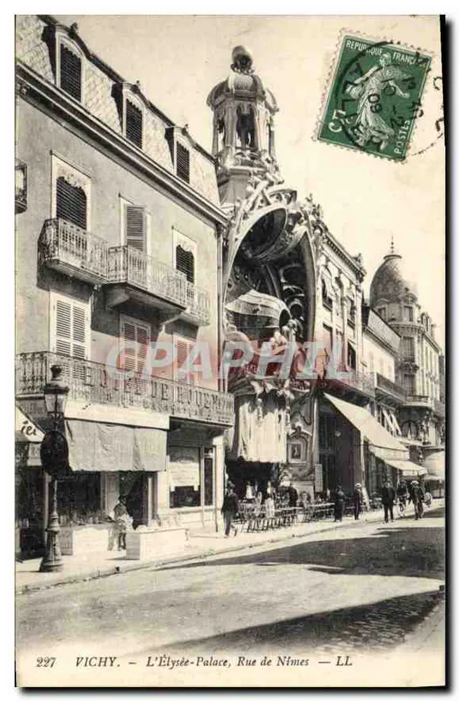 Vichy — L'Élysée-Palace, Rue de Nîmes — LL - Frente