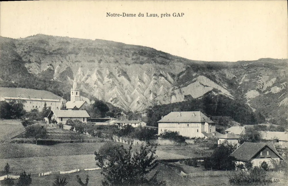 Notre-Dame du Laus, perto de GAP — editor H. Gouha, Gap, n° 533 - Frente