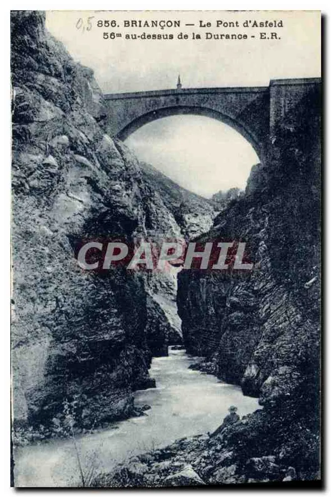 BRIANÇON — O Ponte d'Asfeld sobre a Durance — E.R. - Frente