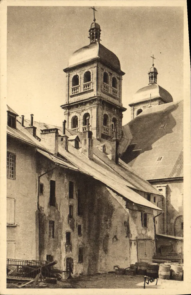 BRIANÇON (Hautes-Alpes) — Die Kirche — Éditions d'Art YVON, Paris - Vorderseite