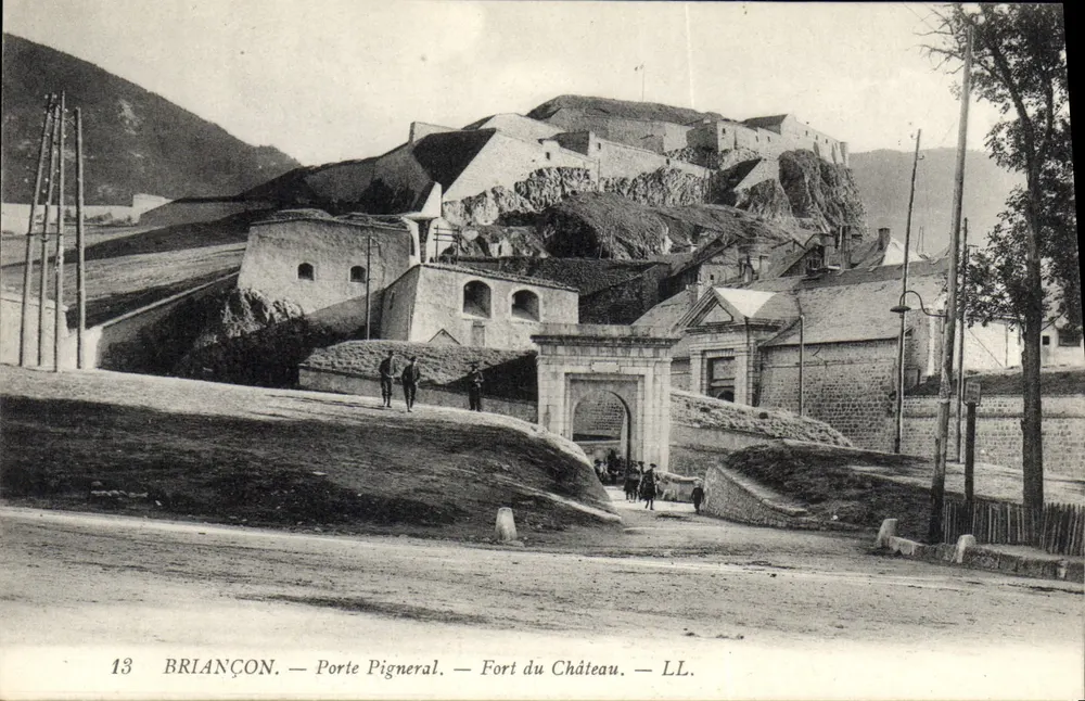 BRIANÇON — Porte Pigneral — Forte del Castello — LL. - Recto