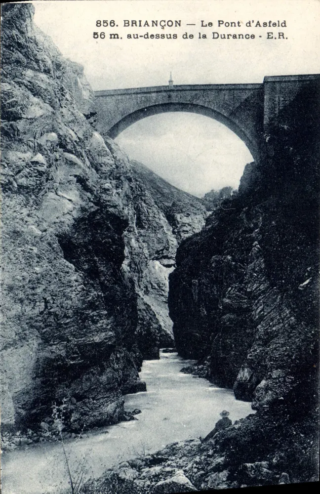 BRIANÇON — O Ponte d'Asfeld — E.R. - Frente