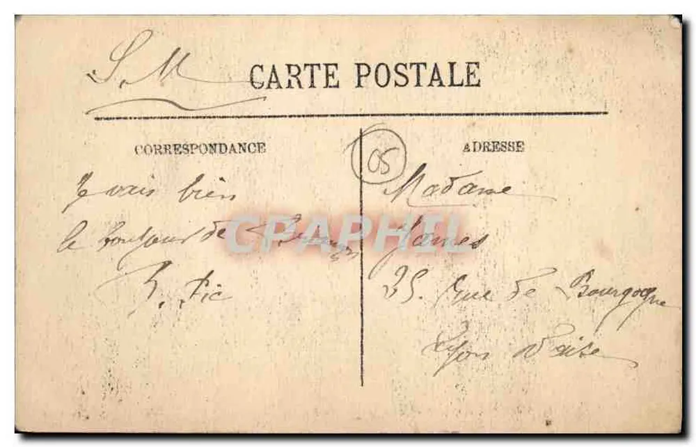Briançon — Porta Pignerol — Forte do Castelo — Selecta n°13 - Verso