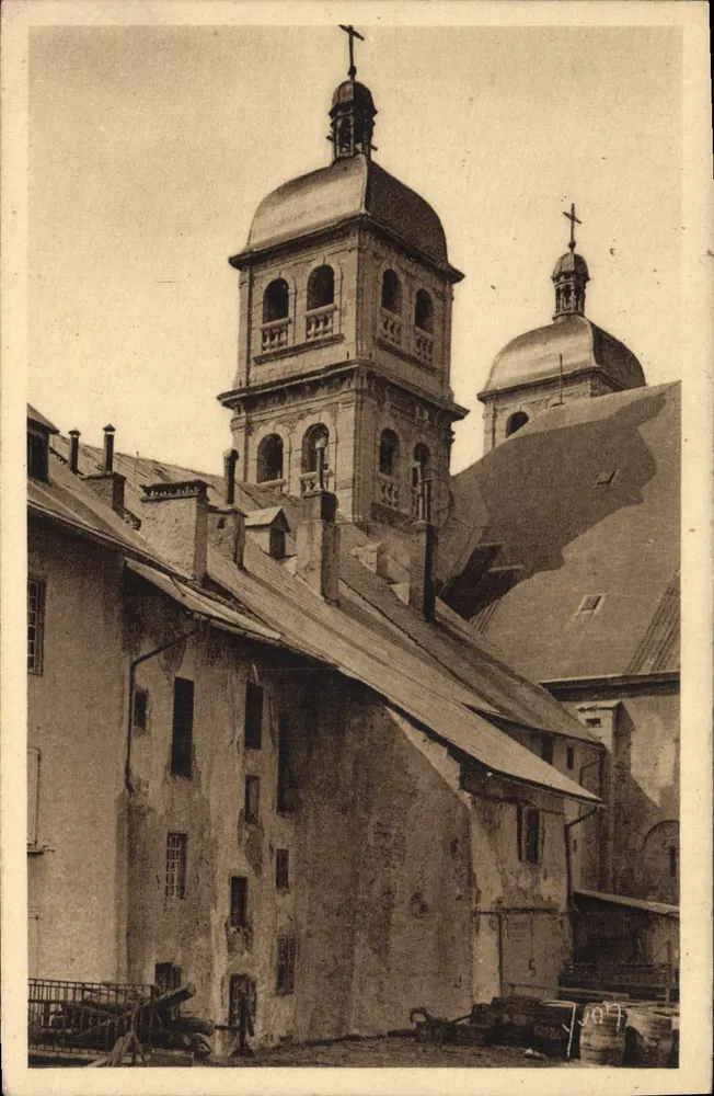 BRIANÇON (Hautes-Alpes) — Widok na kościoł — Wydawnictwo Sztuki VY 30, Paryż - Awers