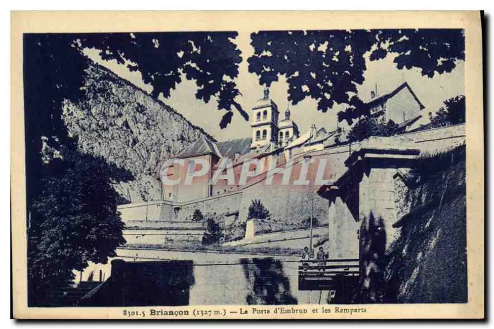 Briancón (1327 m.) — Die Pforte von Embrun und die Mauern - Vorderseite