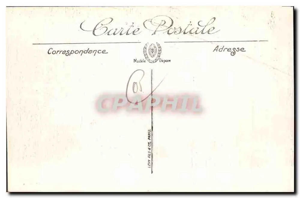 O Chandanton e Col du Mont Genèvre — Briançon e Sainte-Catherine — editor Sbarbosa, n° 104 - Verso
