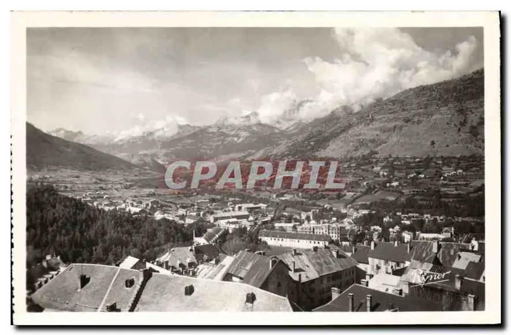Briançon — Allgemeiner Blick und Tal der Durance — Éditions Ryner - Vorderseite