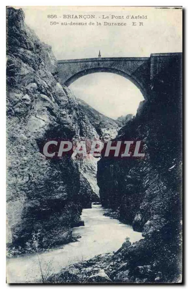 BRIANÇON - O Ponte d'Asfeld acima da Durance - E.R. n°856 - Frente