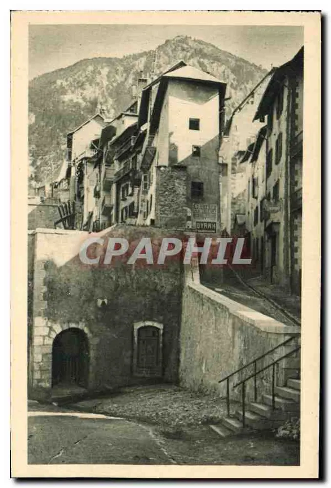 Die Mauern und die Straße Mercerie — Briançon (1326m) — Edition L. MAUANGE - Vorderseite