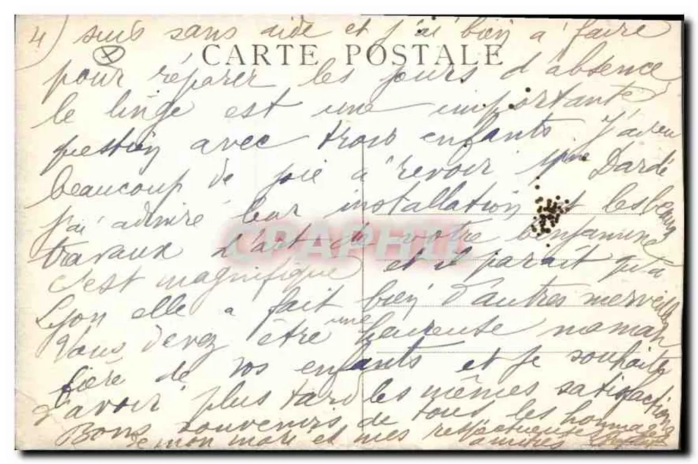 La Grave und la Melje (3987m) — Dauphiné, Route de Grenoble à Briançon — E.R. n°782 - Rückseite